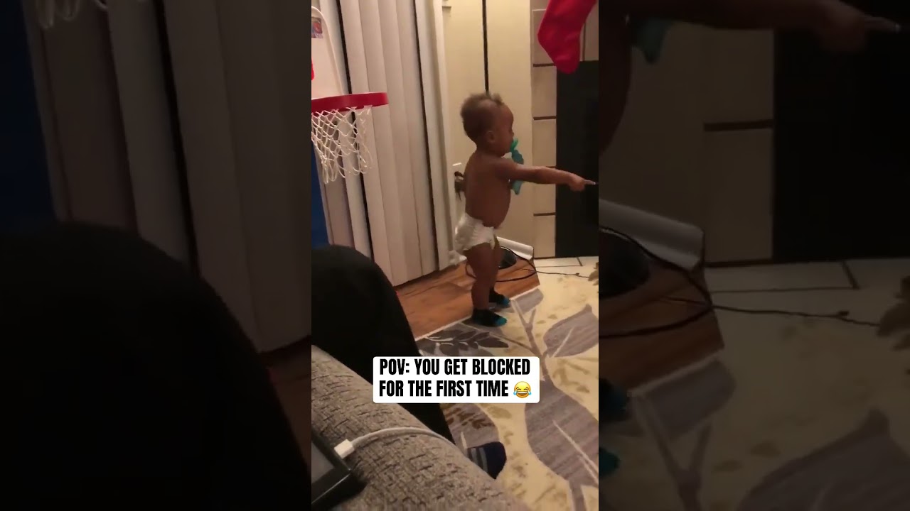 His reaction is too real 🤣 (via melocoston/IG)