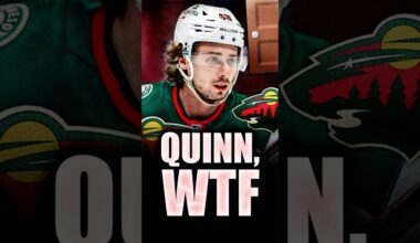 QUINN HUGHES JUST DID IT AGAIN… MINNESOTA WILD & VANCOUVER CANUCKS FANS REACT