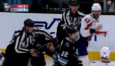 Lawson Crouse Goes After Tom Wilson Right Out of the Box