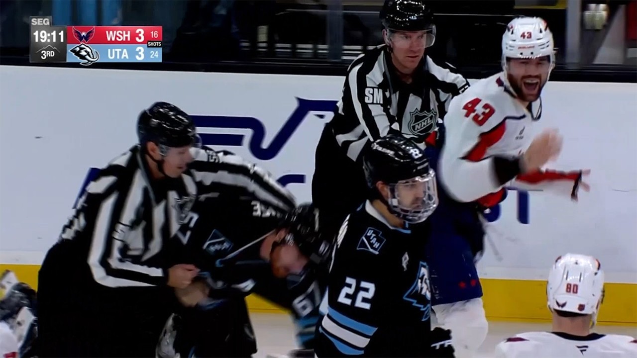 Lawson Crouse Goes After Tom Wilson Right Out of the Box