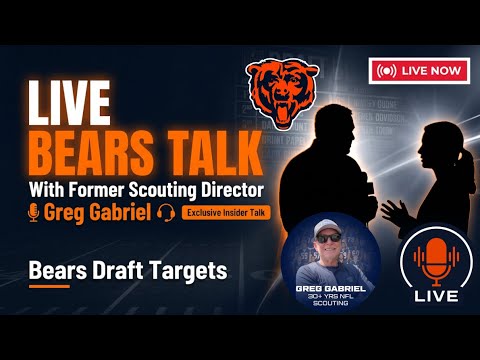 Bears Draft Preview || LIVE Bears Talk With GG