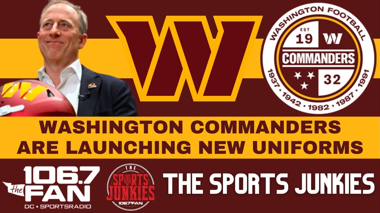 New Uniforms For The Commanders | Sports Junkies