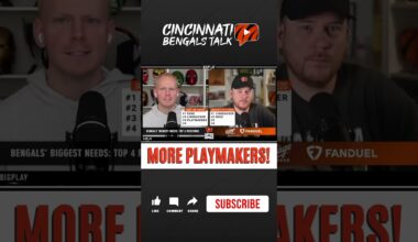 Cincinnati Bengals Need MORE PLAYMAKERS #EntertheJungle