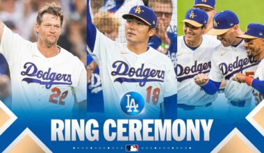 RING CEREMONY: Shohei Ohtani, Yoshinobu Yamamoto, Clayton Kershaw, Dodgers get 2025 World Series 💍!