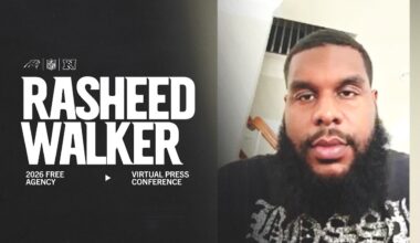 Rasheed Walker introductory press conference | Carolina Panthers