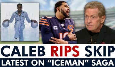 🚨Caleb Williams RIPS Skip Bayless Over Iceman Trademark Comments | Bears News Today