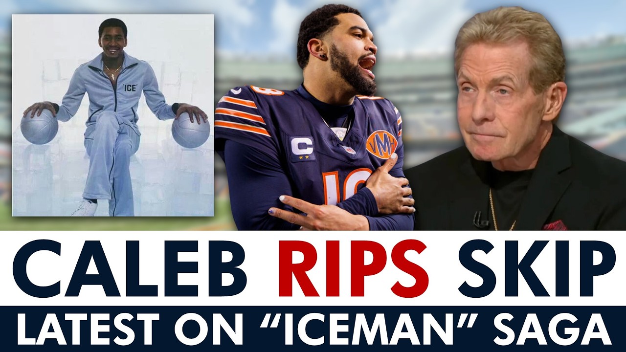 🚨Caleb Williams RIPS Skip Bayless Over Iceman Trademark Comments | Bears News Today