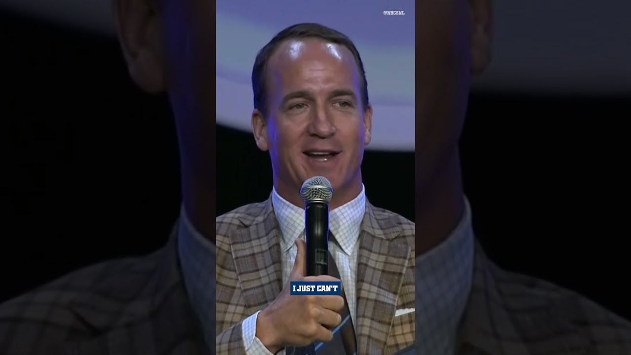 celebrating Peyton Manning's birthday with this 🤣 #peytonmanning #indianapoliscolts #snl #nfl