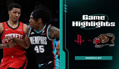 Memphis Grizzlies Highlights vs. Houston Rockets