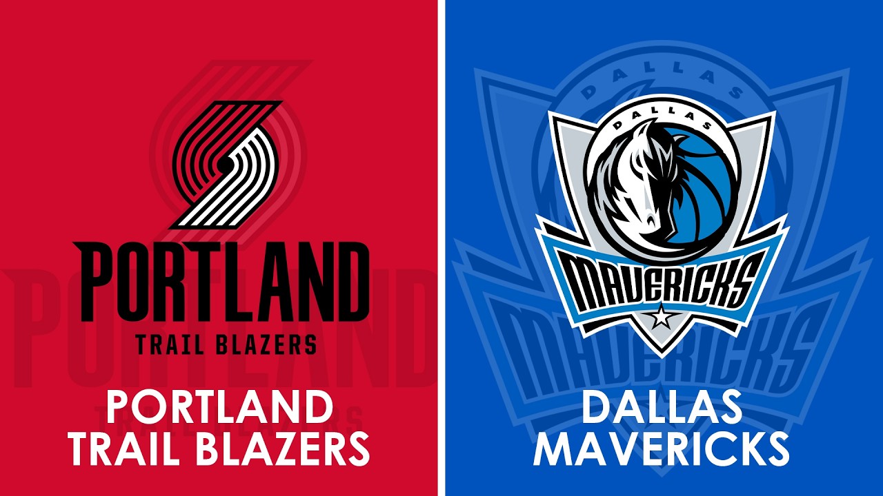Portland Trail Blazers vs Dallas Mavericks NBA Live Scoreboard