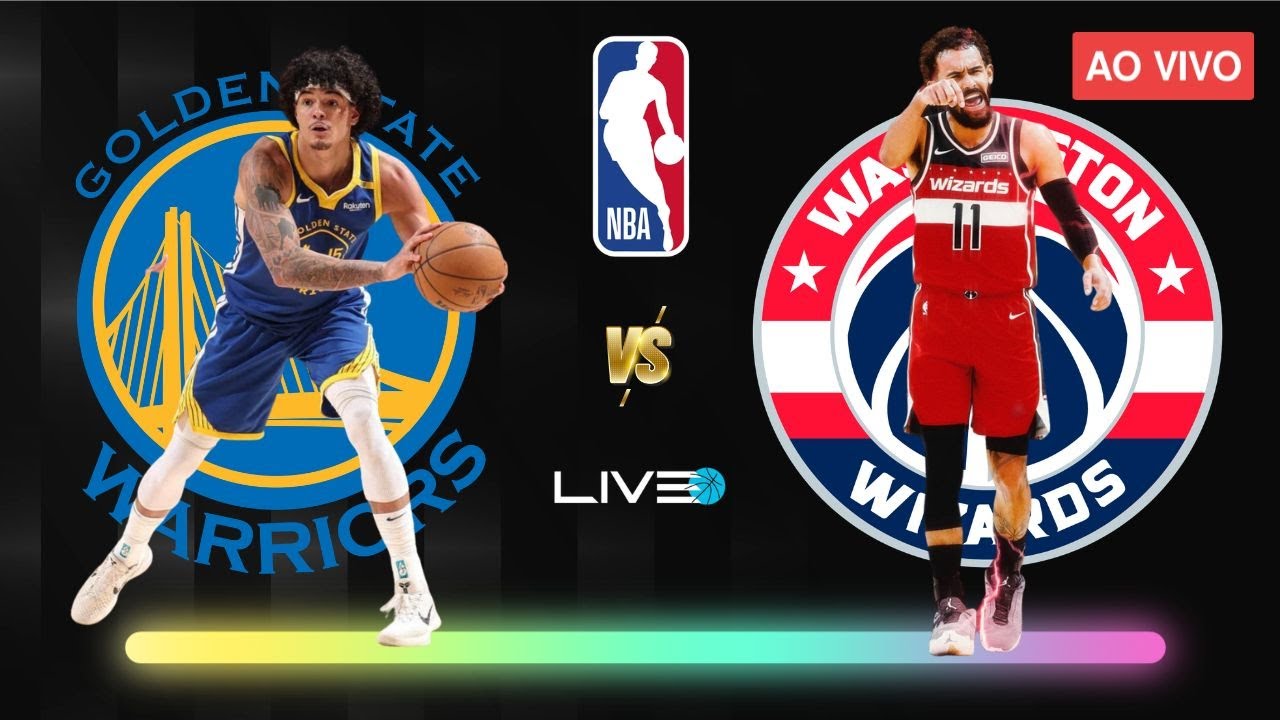 GOLDEN STATE WARRIORS x WASHINGTON WIZARDS - NBA AO VIVO l  Gui Santos vs Trae Young