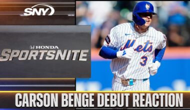 Assessing Carson Benge's incredible Mets debut | SportsNite