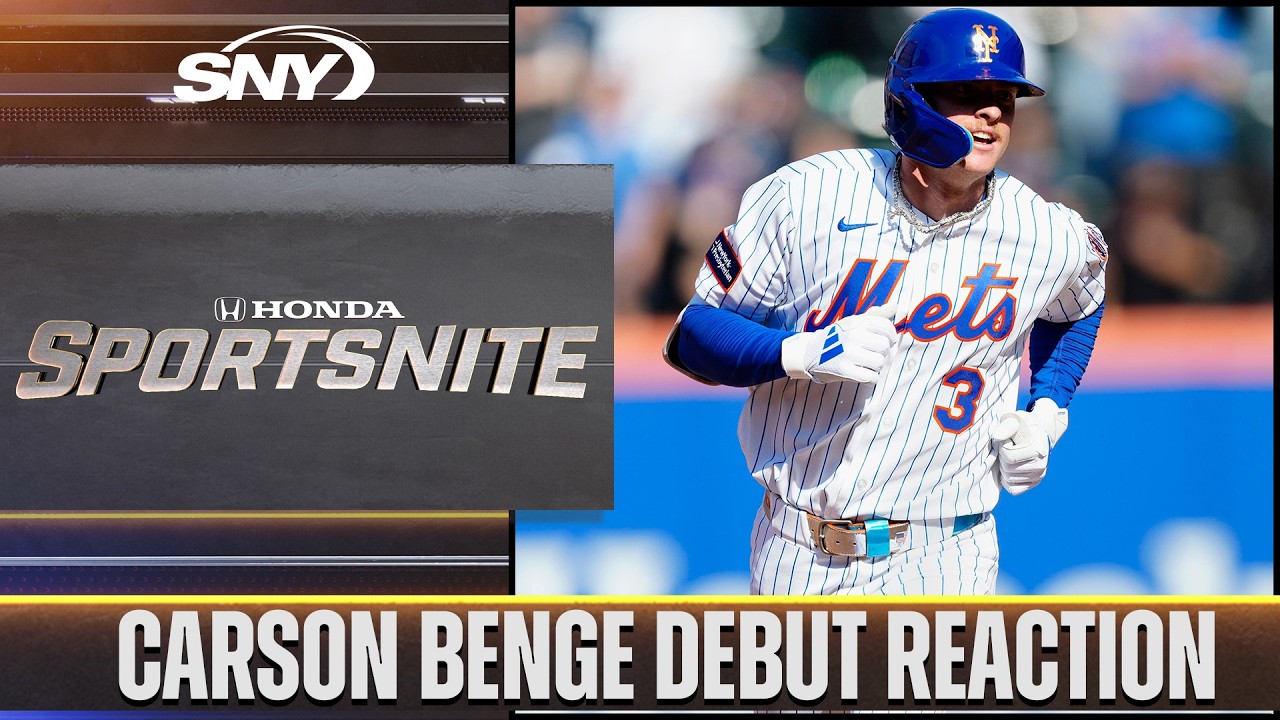 Assessing Carson Benge's incredible Mets debut | SportsNite