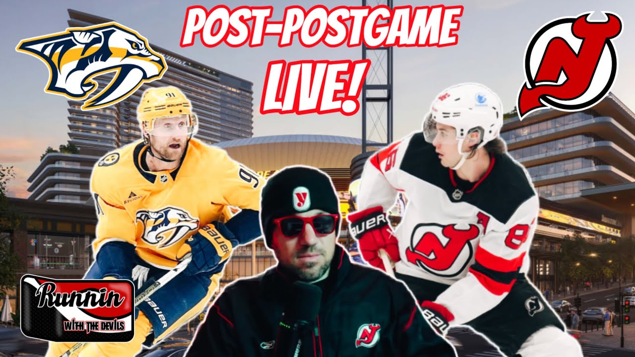 NJ Devils vs. Nashville Predators Post-Postgame LIVE! 3/26/26