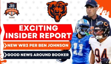 NEWS: Bears Find Their WR3 in New Signing per Ben Johnson + Insider Shares GOOD News For A. Booker