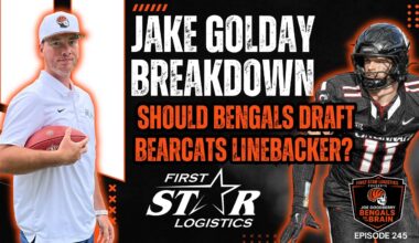 Should the Cincinnati Bengals Draft UC LB Jake Golday? Bengals On The Brain Episode 245