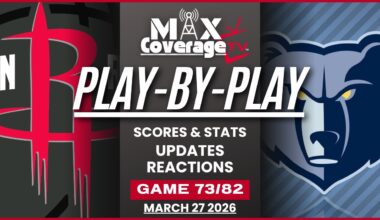 🔴LIVE - Houston Rockets vs Memphis Grizzlies - Play-By-Play & Reactions (3/27/26)