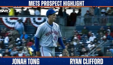 Mets Minor League/Prospect Highlights | Tong, Clifford | 3/27/26