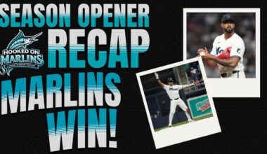 Miami Marlins Win Season Opener! | Hooked on Marlins
