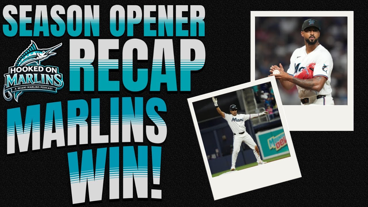 Miami Marlins Win Season Opener! | Hooked on Marlins