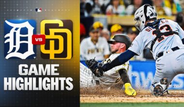Tigers vs. Padres Game Highlights (3/27/26) | MLB Highlights