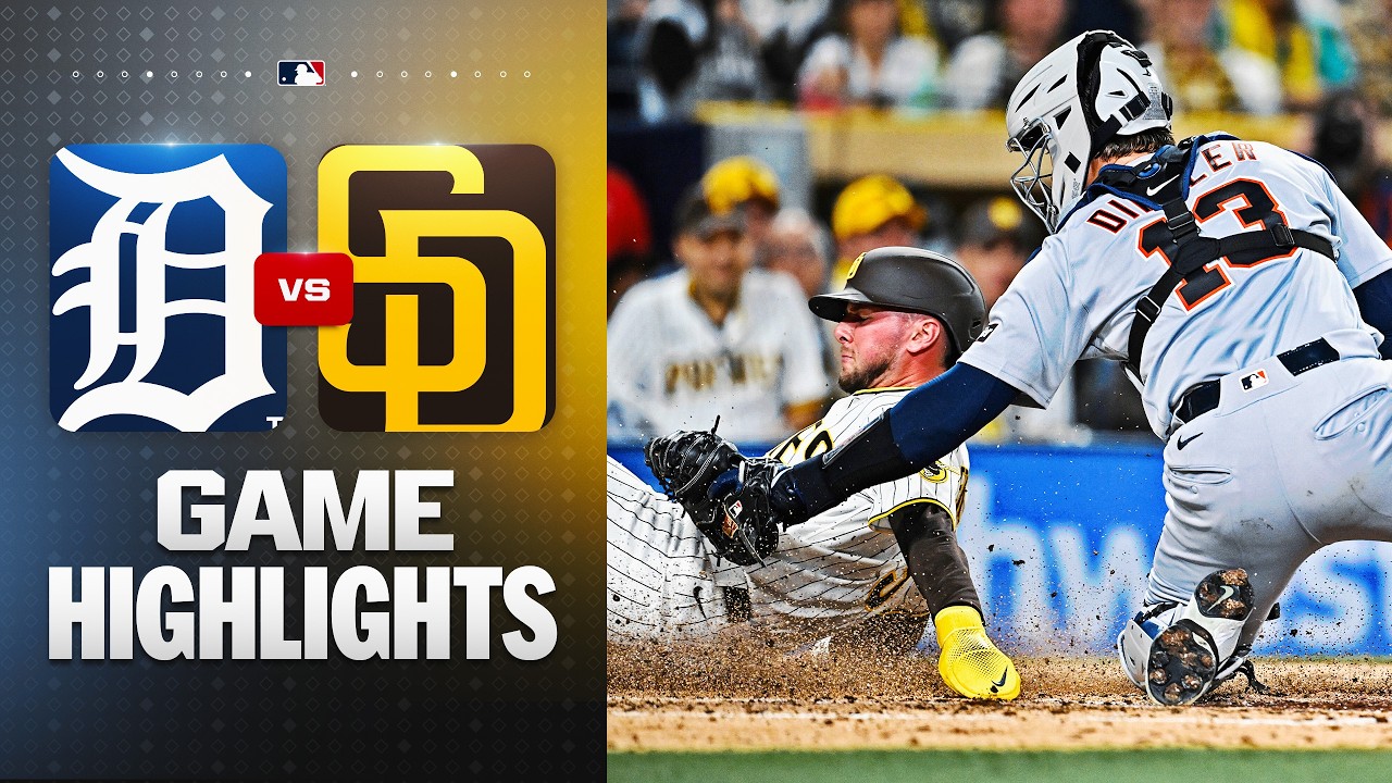 Tigers vs. Padres Game Highlights (3/27/26) | MLB Highlights