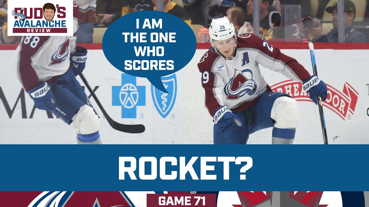 Nathan MacKinnon Is The Best Goalscorer In The NHL | Avalanche Review Game 71