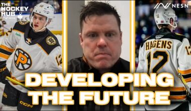 James Hagens In Providence: Coach Ryan Mougenel Shares Development Process