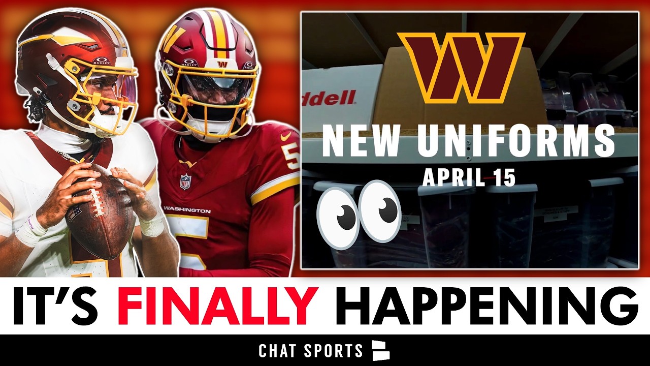 IT’S HAPPENING - The Commanders Just Confirmed NEW UNIFORMS For 2026 + Daron Payne Getting Traded?