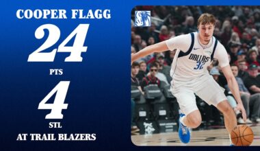 Cooper Flagg (24 PTS 4 STL) at Portland Trail Blazers | March 27, 2026