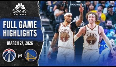 Warriors vs. Wizards highlights: Top plays in Golden State's 131-126 win | NBC Sports Bay Area