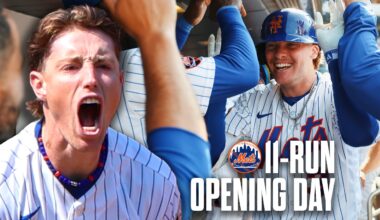 Mets Offense Erupts for 11 Runs vs Pirates | Opening Day Highlights