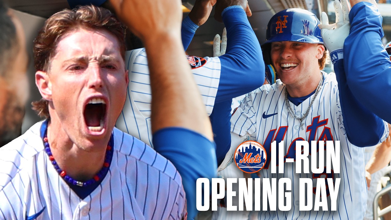 Mets Offense Erupts for 11 Runs vs Pirates | Opening Day Highlights