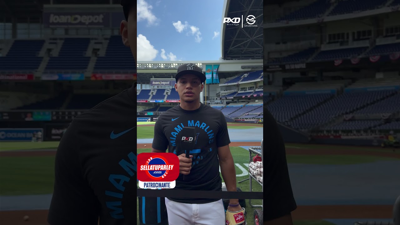 Javier Sanoja nos habla antes del Opening Day en Miami. #marlins #miami #baseball #venezuela #mlb