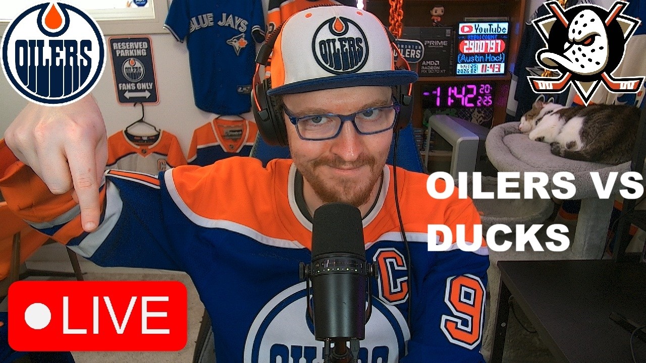 Edmonton Oilers vs Anaheim Ducks LIVE | FAN REACTION & COMMENTARY