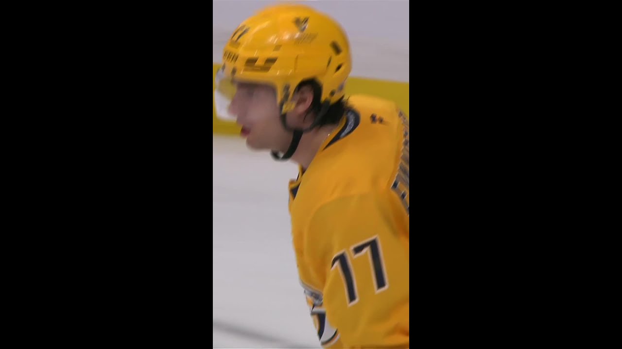 Timo Meier with a Short Goal vs. Nashville Predators
