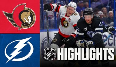 Senators vs. Lightning | NHL Highlights | March 28, 2026