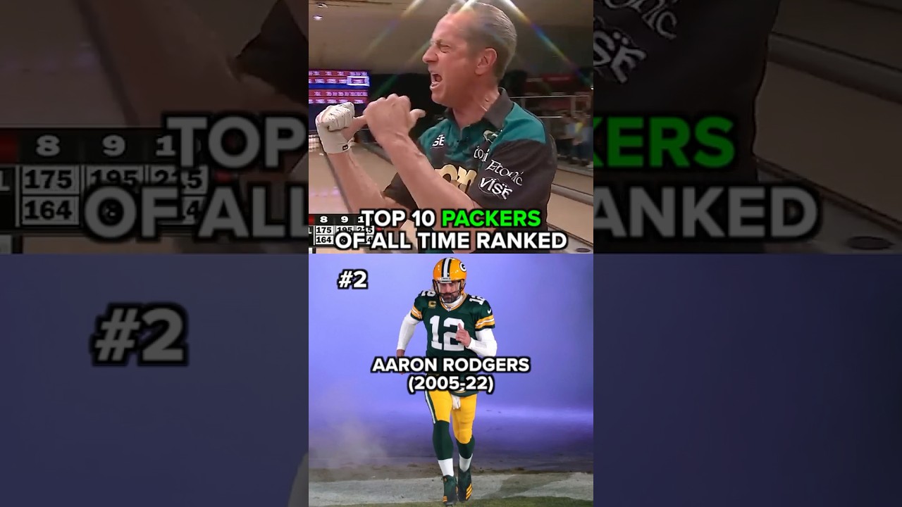 RANKING TOP 10 PACKERS OF ALL TIME #packers #nfl #shorts
