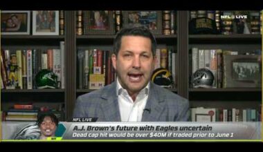 Philadelphia Eagles May NOT TRADE A.J. Brown? 🤯 Adam Schefter REPORTS | NFL LIVE