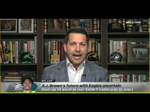 Philadelphia Eagles May NOT TRADE A.J. Brown? 🤯 Adam Schefter REPORTS | NFL LIVE