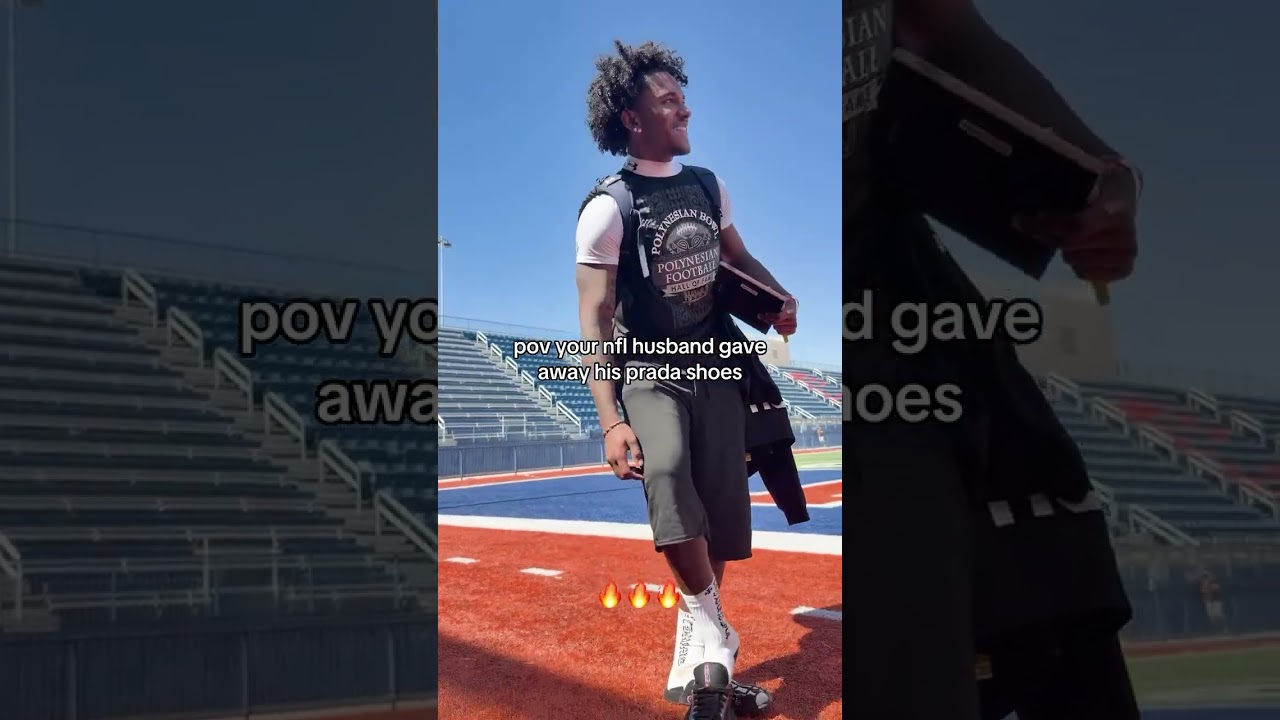 Texans LB Henry To’oto’o gives his Prada shoes to HS player 🥹🔥 #shorts