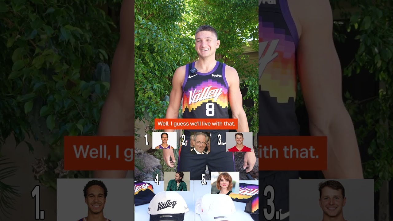 Blind Ranking Phoenix Celebs with a twist: The Final Part 🏜️😂 #shorts | Phoenix Suns