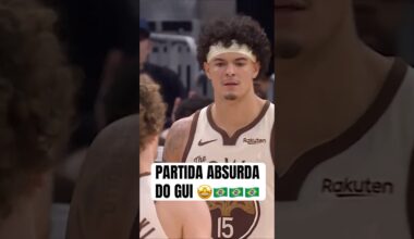 GUI SANTOS COMANDOU A VITÓRIA 🇧🇷🤩🔥 #nba