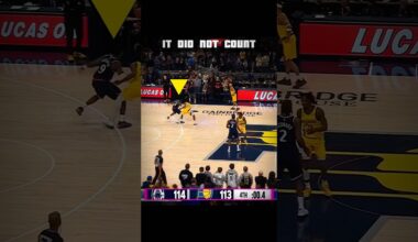 PART 2 - 1 in a Million Wild Ending in Indiana 😮 Clippers at Pacers #nba #shorts