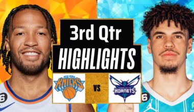 New York Knicks vs Charlotte Hornets Full Game Highlights 3rd Qtr | Mar 26 | 2026 NBA Highlights