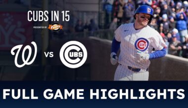 Chicago Cubs vs. Washington Nationals MLB game highlights (March 28, 2026) | Marquee Sports Network