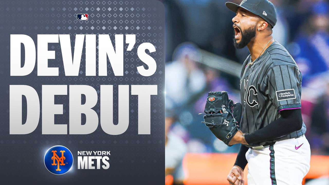 Devin Williams strikes out a pair in his Mets debut 🔥 (Full inning) | MLB Highlights
