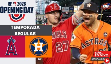 🔴 EN VIVO: Los Angeles Angels Vs Houston Astros - MLB - JUEGO 3