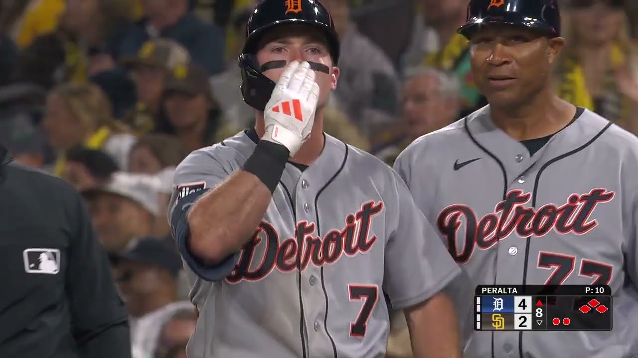 Kevin McGonigle Works 10-Pitch At-Bat to put the Tigers Ahead in the 8th