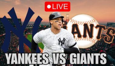 ⚾️ MLB ⚾️ New York Yankees vs San Francisco Giants LIVE Play by Play & Reaction